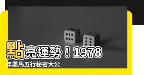 1978馬五行|1978馬年：2024運程預測